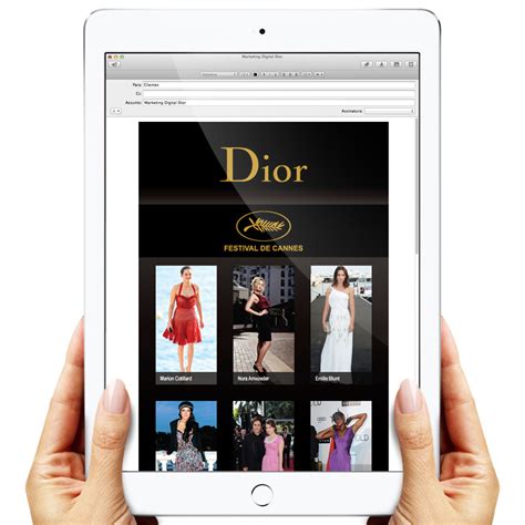 dior digital marketing.